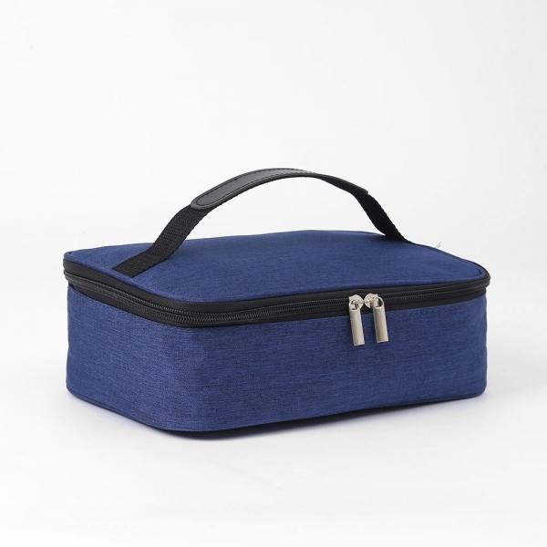 쿨프레시 사각 보온보냉 도시락가방(4L) (블루)