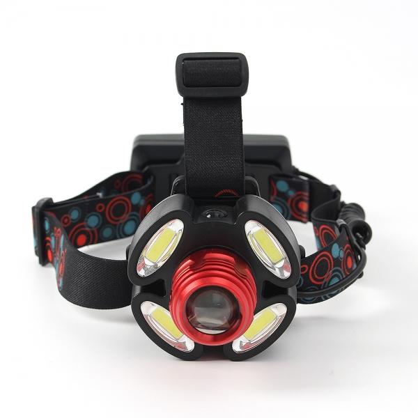 핸즈프리 고휘도 COB 충전식 헤드랜턴 등산랜턴