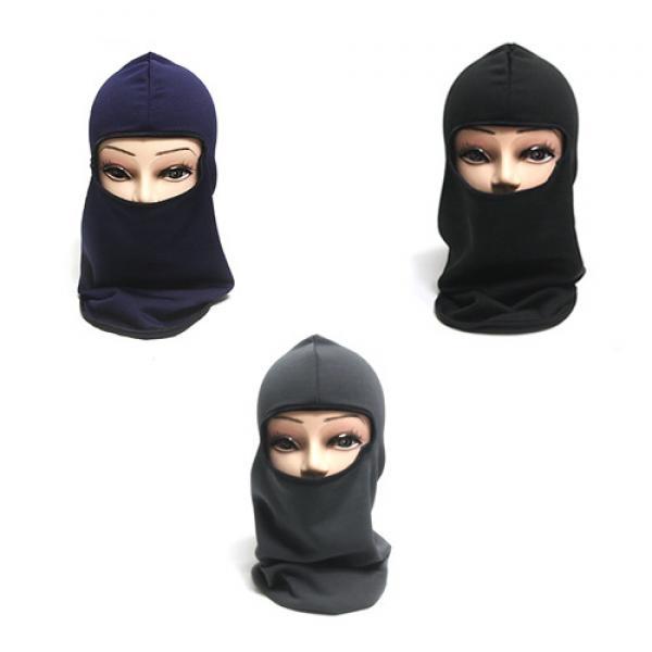 올래 (일체형일반) 얼굴복면1p-바라클라바-마라톤복면-기모방한복면-넥워머-겨울복면 마스크복면