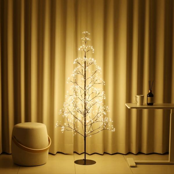 지네전구 겨울나무 무드등 150cm