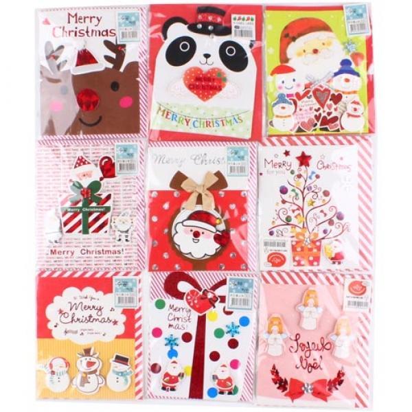 D12] 500 크리스마스 랜덤 카드 (20개세트)