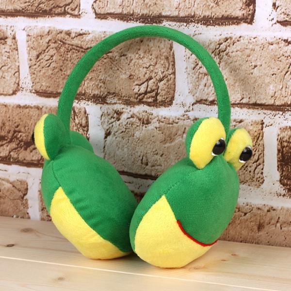 왕눈 개구리 겨울 귀마개