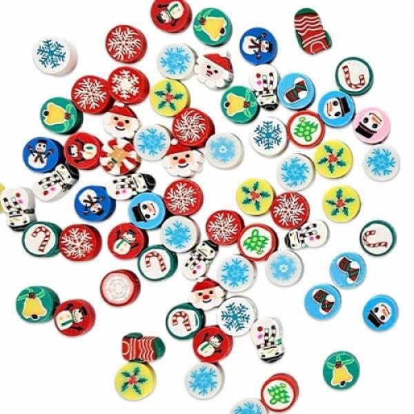 크리스마스모양비즈-50개1봉