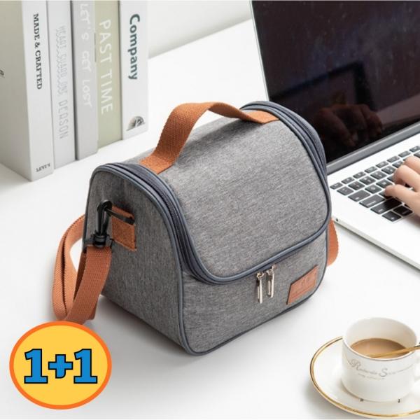 1+1 보온 도시락통 보온보냉 직장인 도시락가방 런치백