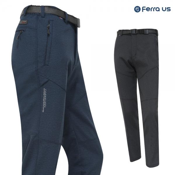 페라어스 남성 솔리드 절개 기모 스판 등산바지 OCPW4TX8412