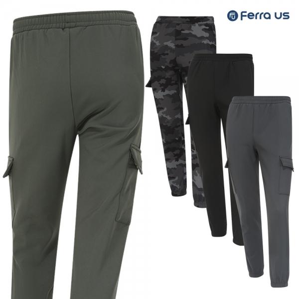 페라어스 남성 밴딩 카고 기모 등산 조거바지 OCPW4SR8401