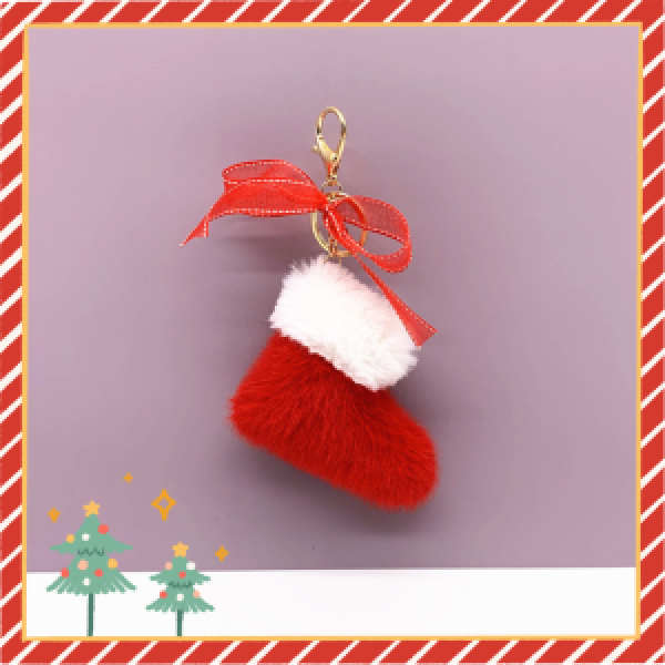 [반품불가]귀여운 미니 양말 키링 열쇠고리 가방고리