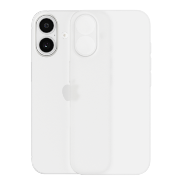 [맥포켓]16 플러스(iPhone16 Plus) 카메라 보호 반투명 슬림 매트 케이스