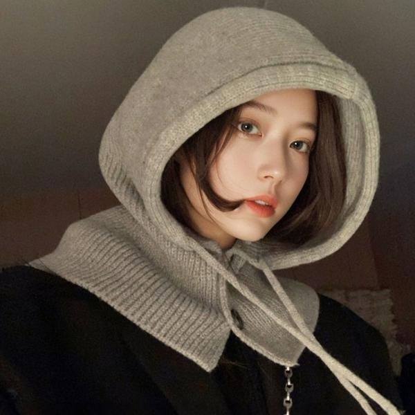 겨울 와이드핏 후드 바라클라바 방한 넥워머