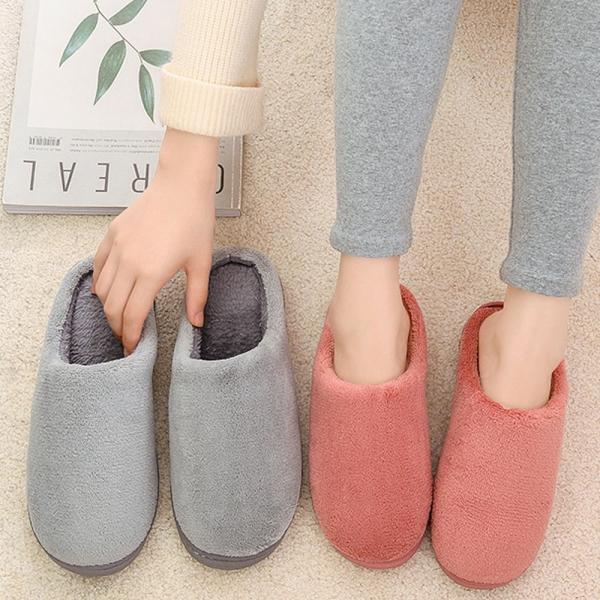 부드러운 소프트 겨울 슬리퍼 미쓰럼방지 실내화