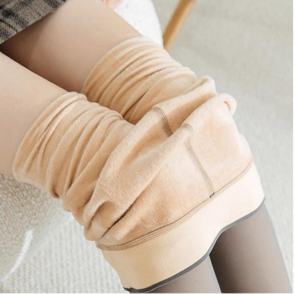 착시스타킹 기모 겨울 유발 따뜻한 팬티 타이즈 허리밴딩 학생