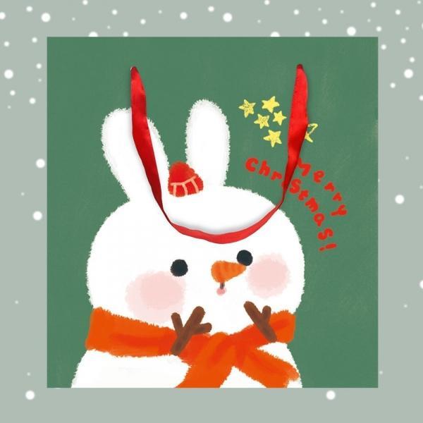 크리스마스 프롬이 쇼핑백 (10개 1세트)