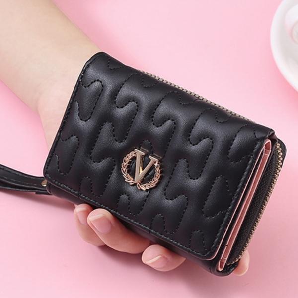 브이 버클 반지갑 학생지갑 동전지갑 여자패션 선물