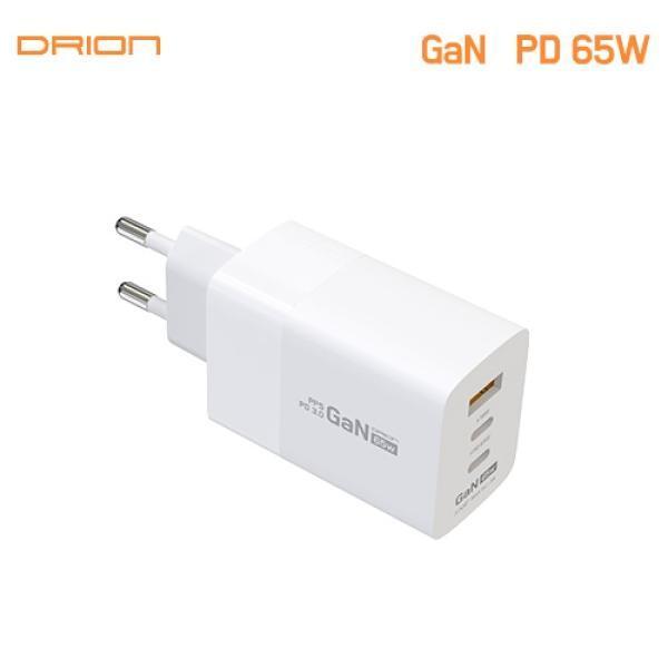 [드리온]가정용 PD65W 3포트 충전기 (케이블 미포함)DR-PD65W-T7