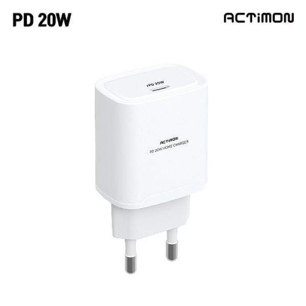 [엑티몬]가정용 PD 20W C포트 충전기 (케이블 미포함)MON-PD20W-HC9