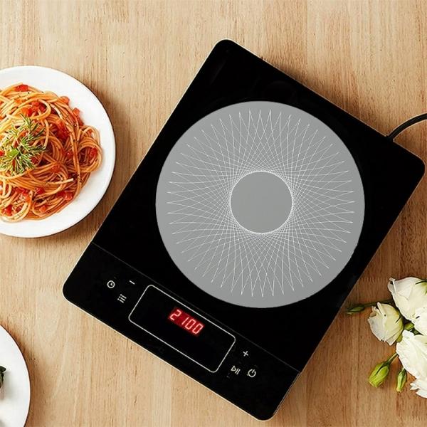 핫리빙 실리콘 인덕션 보호매트 2p세트 그레이