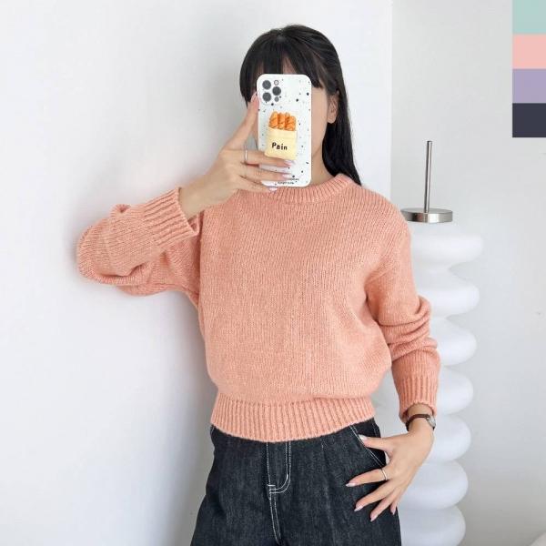 CAT 1085 여자보들 촉감 니트맨투맨