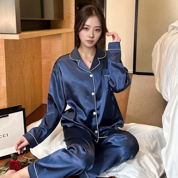 온모어 여성잠옷 실크잠옷 잠옷세트 여자잠옷 수면