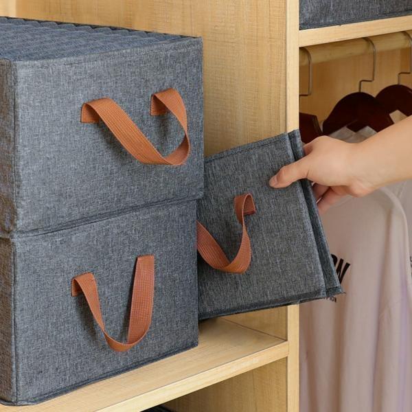 접이식 수납  페브릭 옷정리