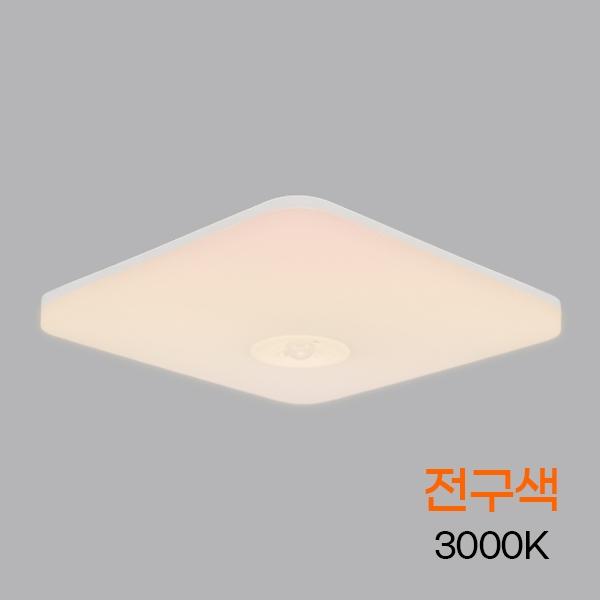 사각LED 센서등 슬림 MEGA 8(200mm)18W 전구