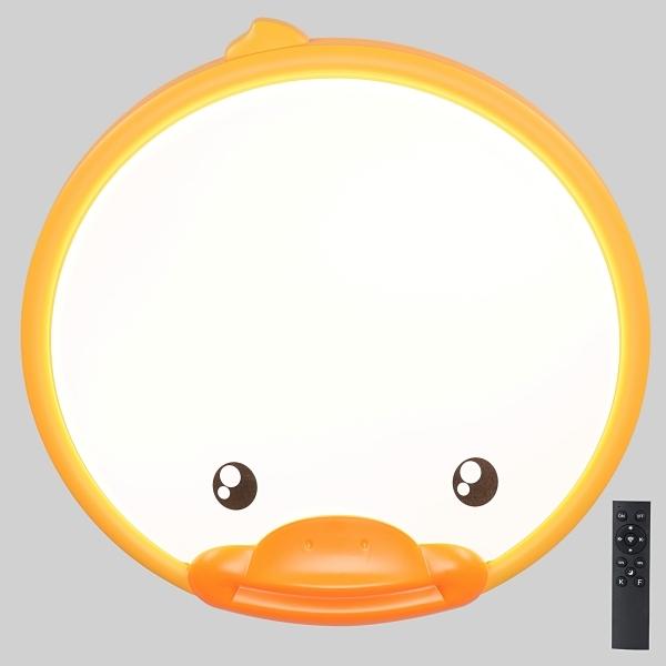 키즈방등 LED 리모컨 DL30107 60W 원형 오리 색변환 KS
