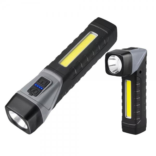 랜턴 LED(손전등) 각도조절 XPG COB LED 충전식 후레쉬 DJ60