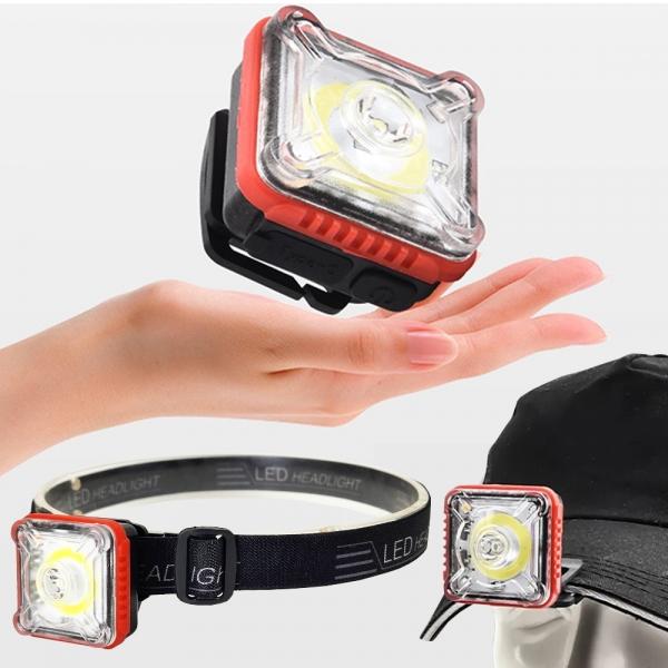 LED COB 충전식 캡라이트 헤드랜턴 WH089