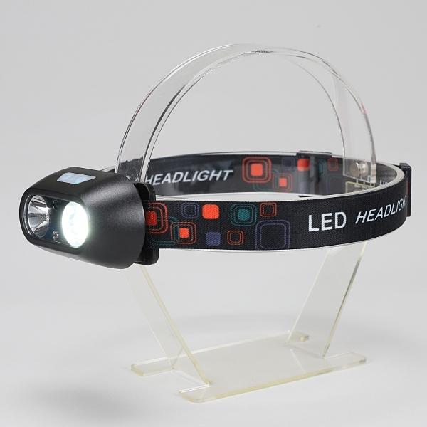 랜턴 LED(헤드용) CL005 열센서   충전식 (C타입) 350루멘