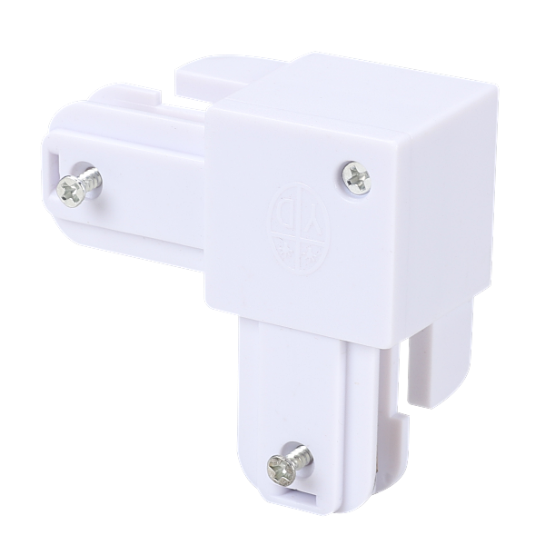 레일부속 RACEWAY 일체형 ㄱ자 화이트 KC