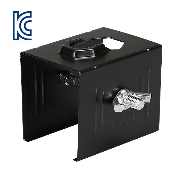 레일부속 지지대 블랙 KC