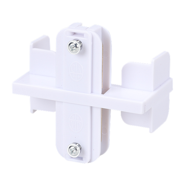 레일부속 RACEWAY 일체형 광폭 -자 화이트 KC