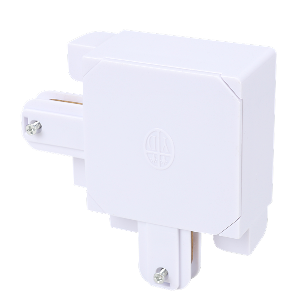 레일부속 RACEWAY 일체형 광폭 ㄱ자 화이트 KC