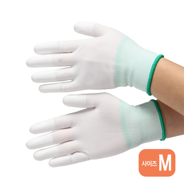 장갑(PU) TOP 장갑 흰색(M)