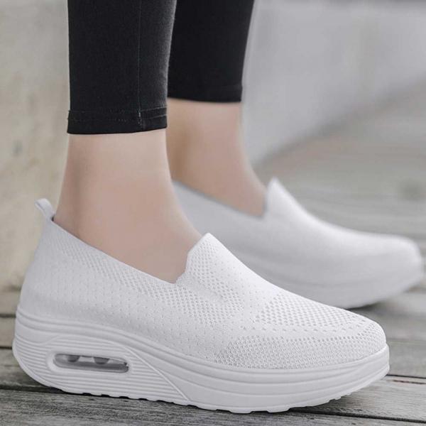 여자 오피스 출근룩 신발 데일리 캐주얼 슬립온