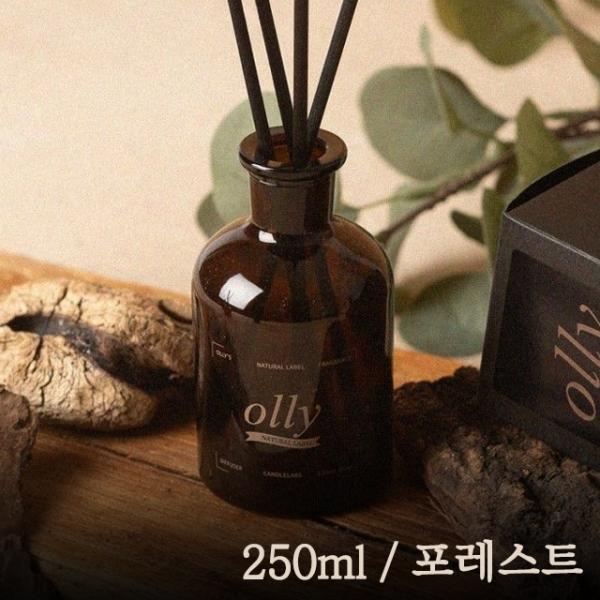 올리 내추럴 라벨 디퓨저 세트 250ml_포레스트