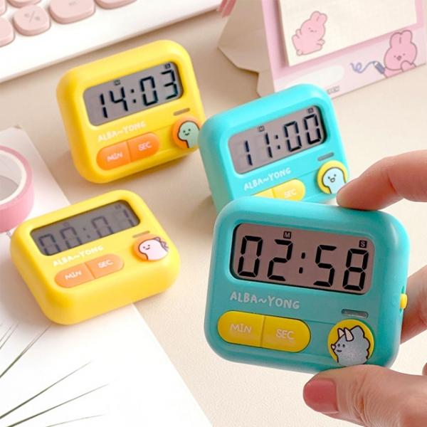 알바용 사각 스탑워치 (랜덤발송)