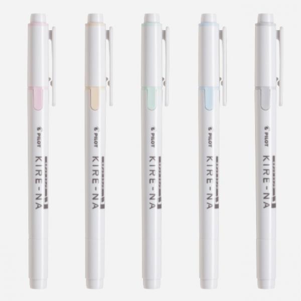키레나 형광펜  페일 컬러 5색