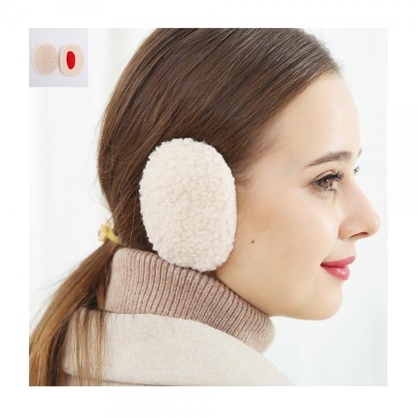 등산 스포츠 겨울 방한 끈없는 귀도리 귀마개 똑딱이