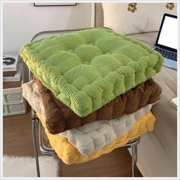 겨울 사무실 의자 좌식 쇼파 쿠션 사각 방석