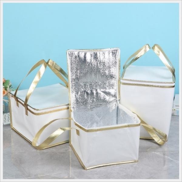 캠핑 나들이 도시락 은박 보온 보냉 가방 백 손잡이형