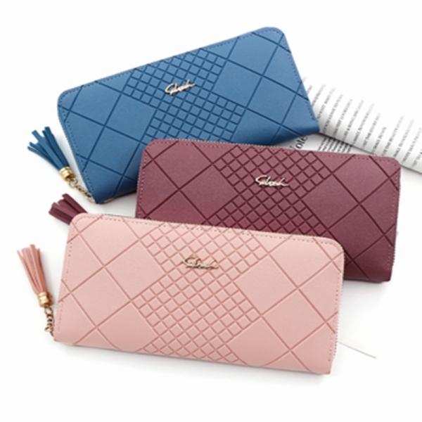 여자장지갑 지폐 현금 카드 얇은 지갑 기념일 선물용