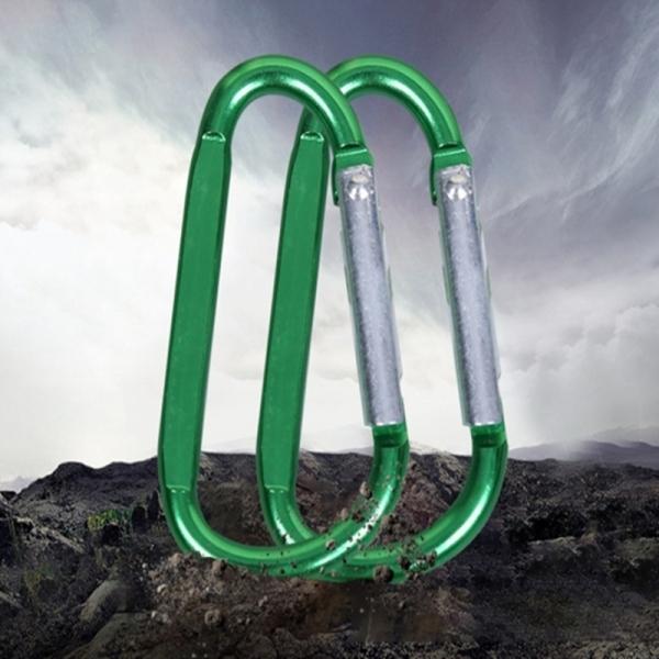 캠핑 등산 타프 경량 카라비너 알루미늄 F형