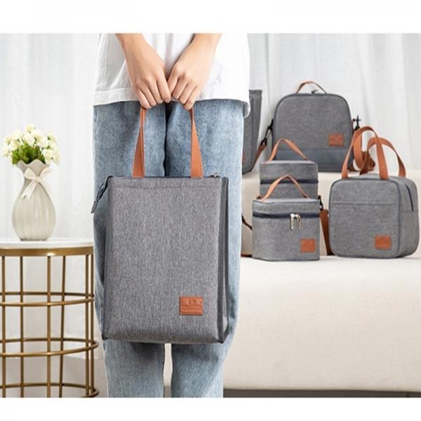 여행용 유대용 직장인 간편수납 보온 보냉 가방 3종