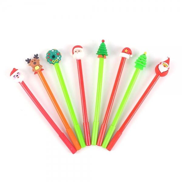 크리스마스 캐릭터 볼펜 중성펜 0.5mm