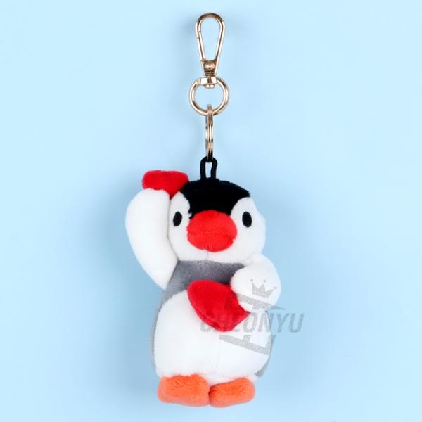 핑가 더블하트 가방고리 10cm