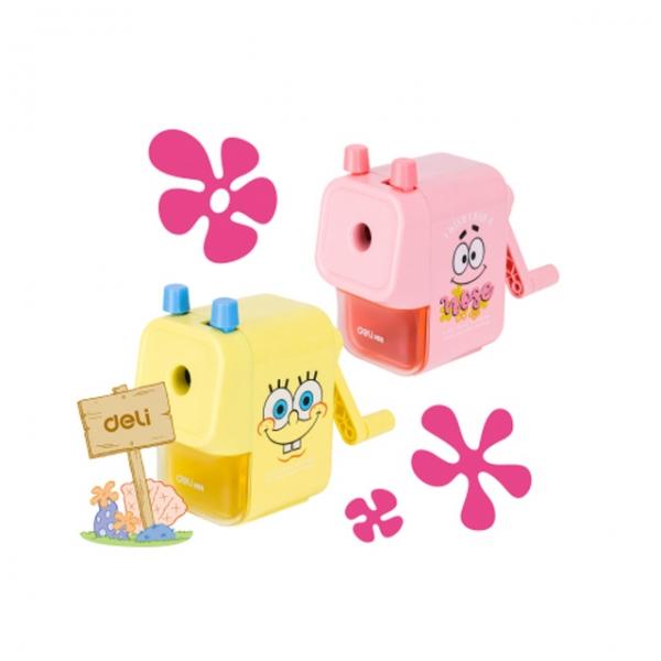 스폰지밥 5단 심조절 연필깎이 (랜덤발송)