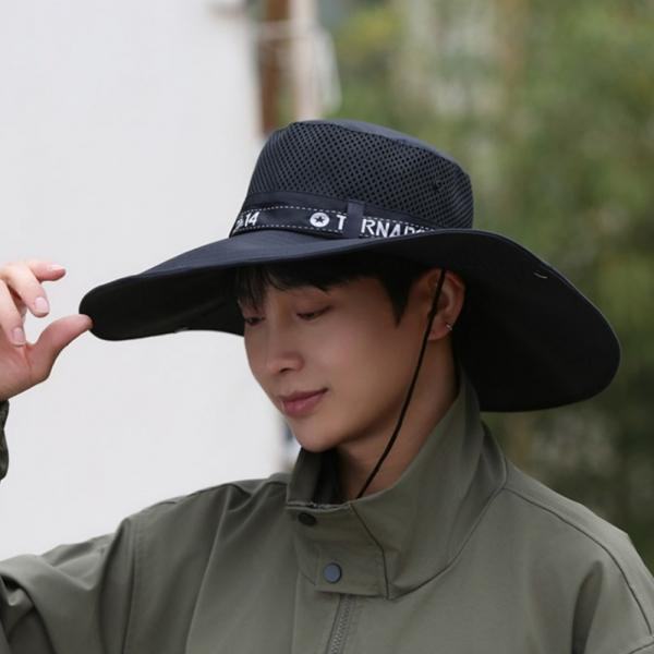 창넓은모자 햇빛가리개 등산메쉬모자 UV차단모자 농사