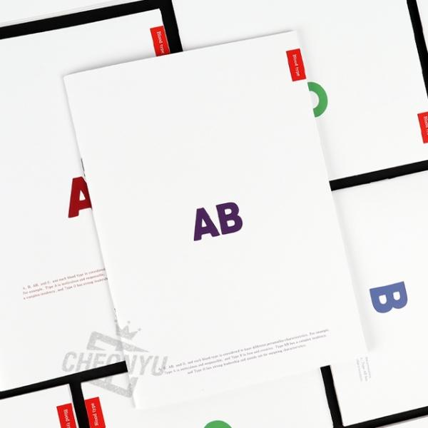 A5 블러드 미니노트 랜덤발송 (5개 1세트)