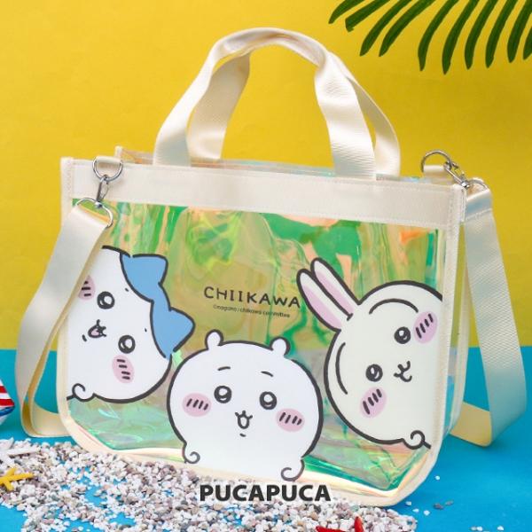 치이카와 먼작귀 비치백_레인보우 미러