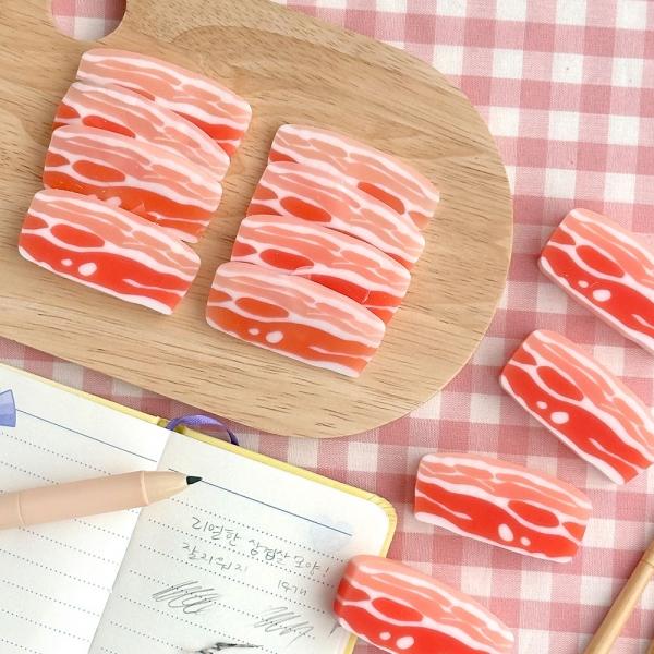 명품 삼겹살 지우개 (32개 1세트)